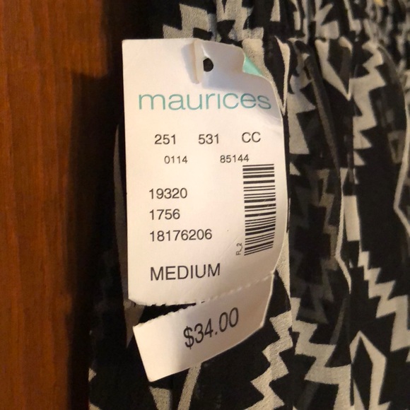 Maxi skirt with sheer bottom and side slits. NWT - Picture 5 of 5